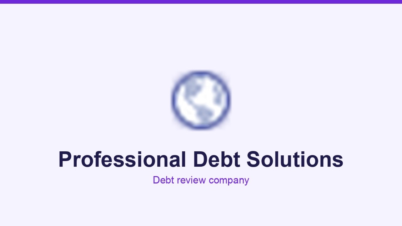 Professional Debt Solutions debt review